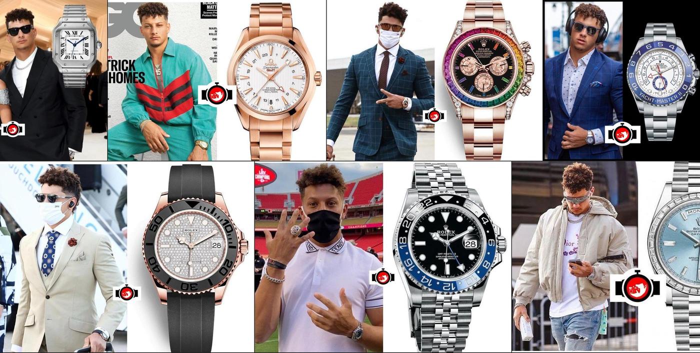 The Sophisticated Timepieces of NFL Star Patrick Mahomes